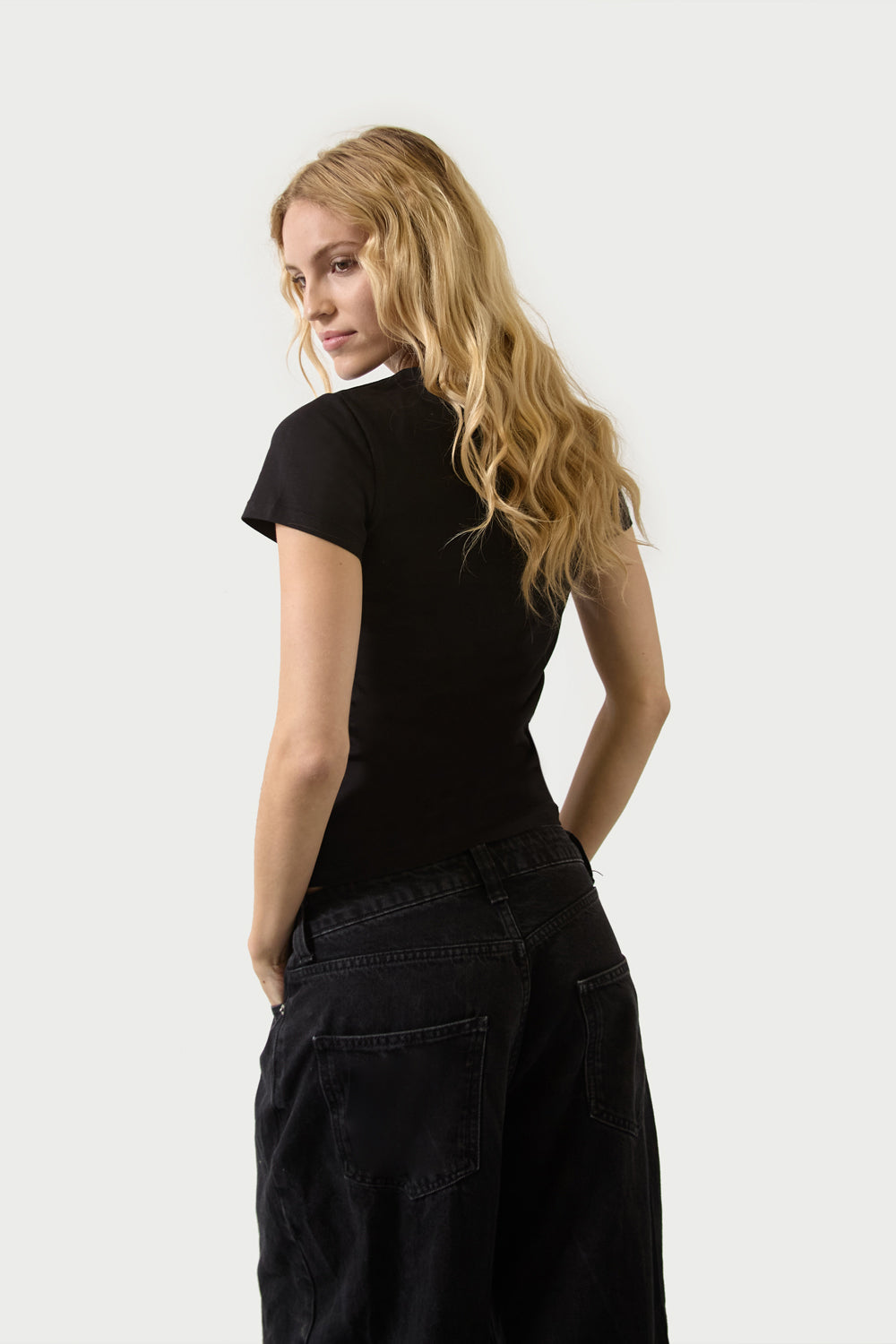 Women’s Black "LDN ATD Los Angeles  09" Graphic T-Shirt