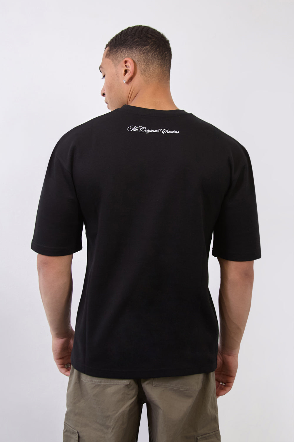 Black  Over Size  “Epic 09” Originals T-Shirt - London Attitude