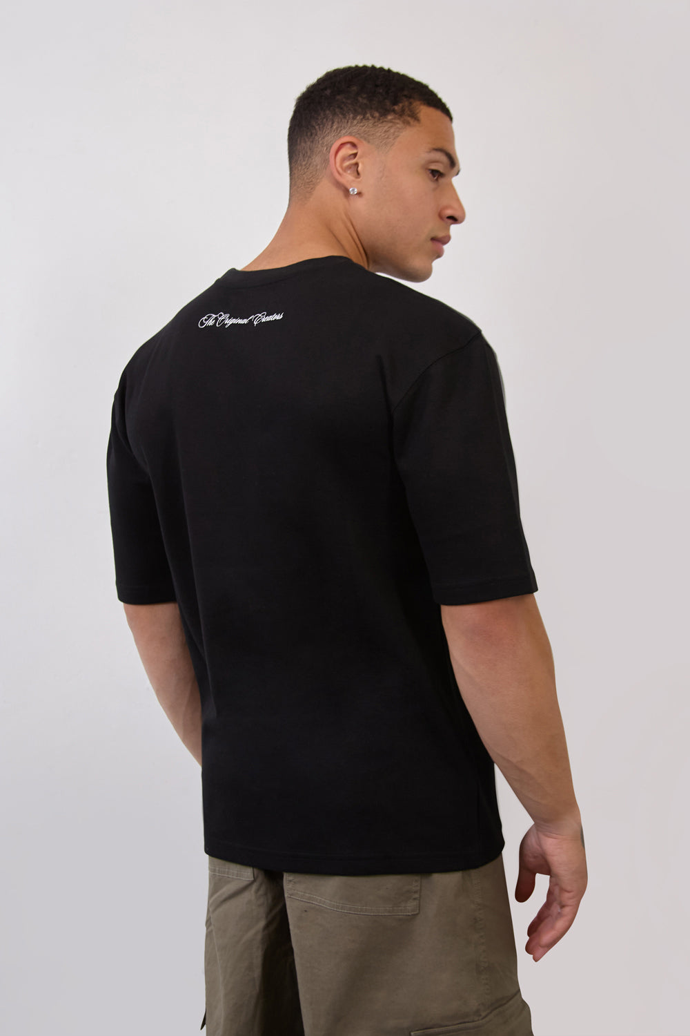 Black  Over Size  “Epic 09” Originals T-Shirt - London Attitude