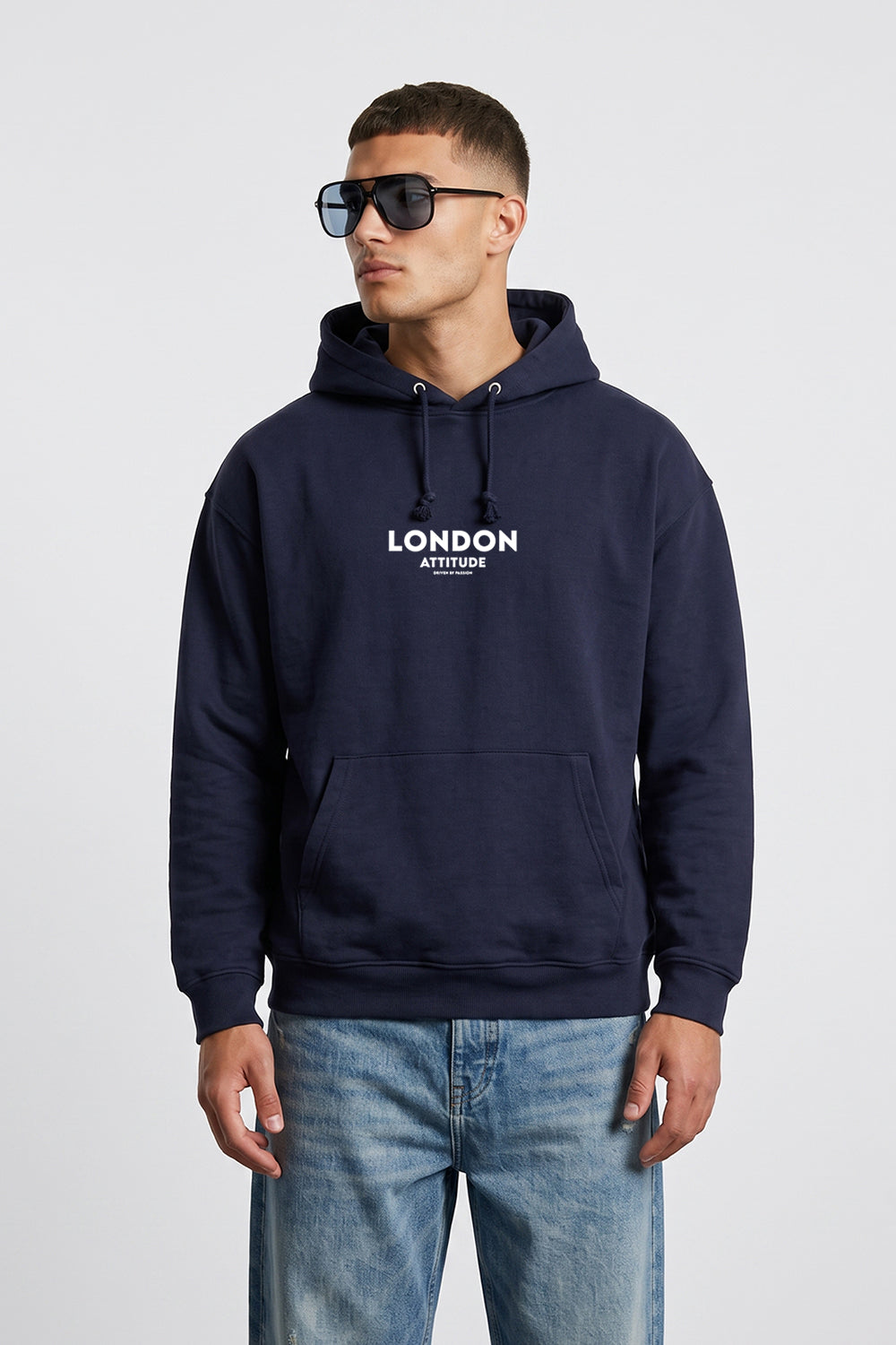 Relaxed Fit Dragon Graphic Hoodie