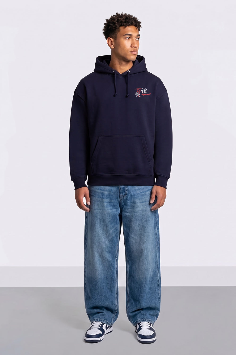 Relaxed Fit Tokyo Japan Graphic Hoodie