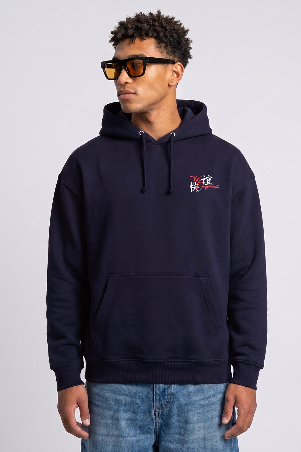 Relaxed Fit Tokyo Japan Graphic Hoodie