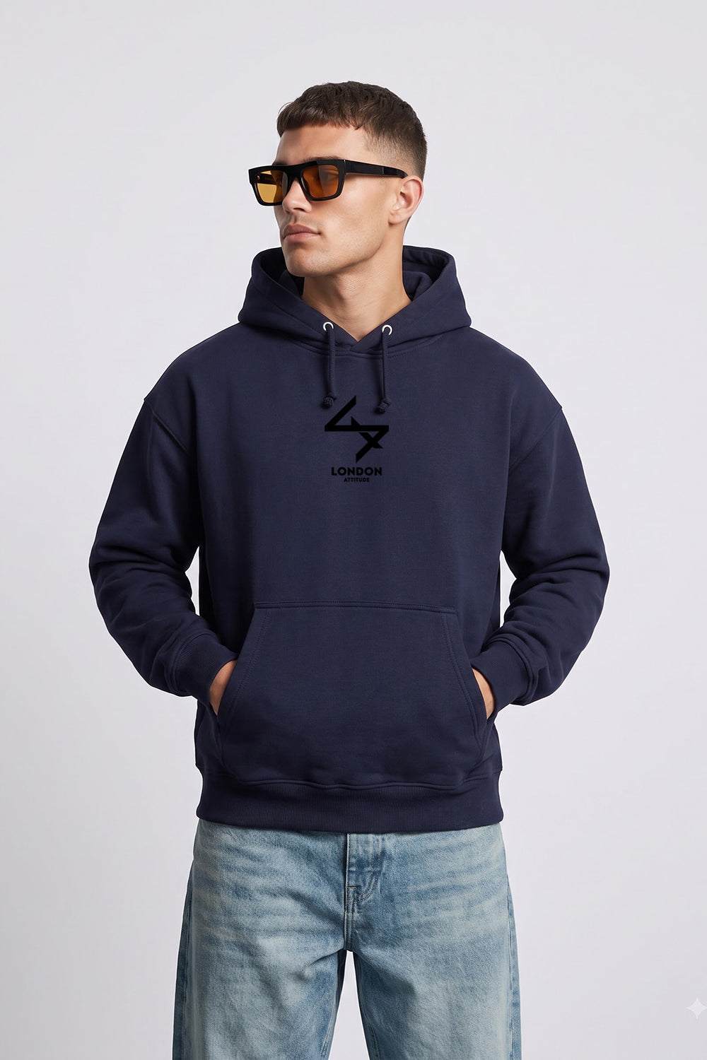 Relaxed Fit Japanese Inspired  Graphic Hoodie