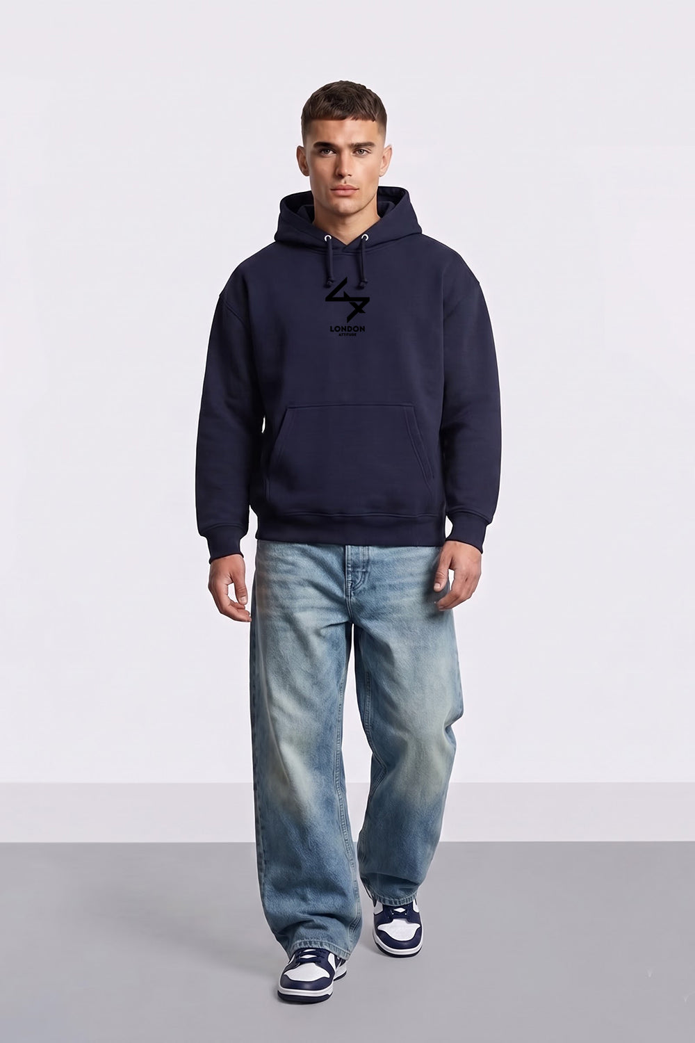 Relaxed Fit Japanese Inspired  Graphic Hoodie
