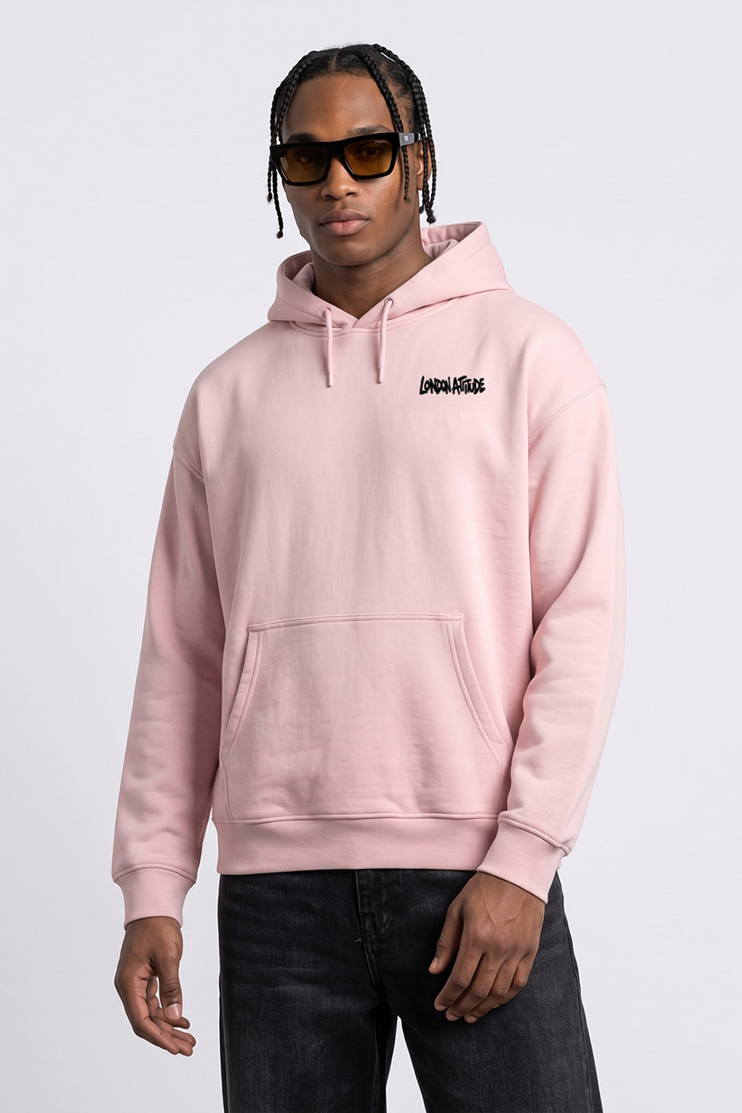 Relaxed Fit City Graffiti Graphic Hoodie