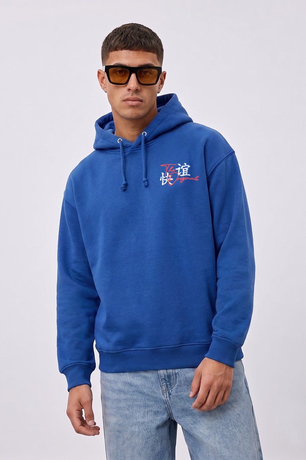 Relaxed Fit Tokyo Japan Graphic Hoodie
