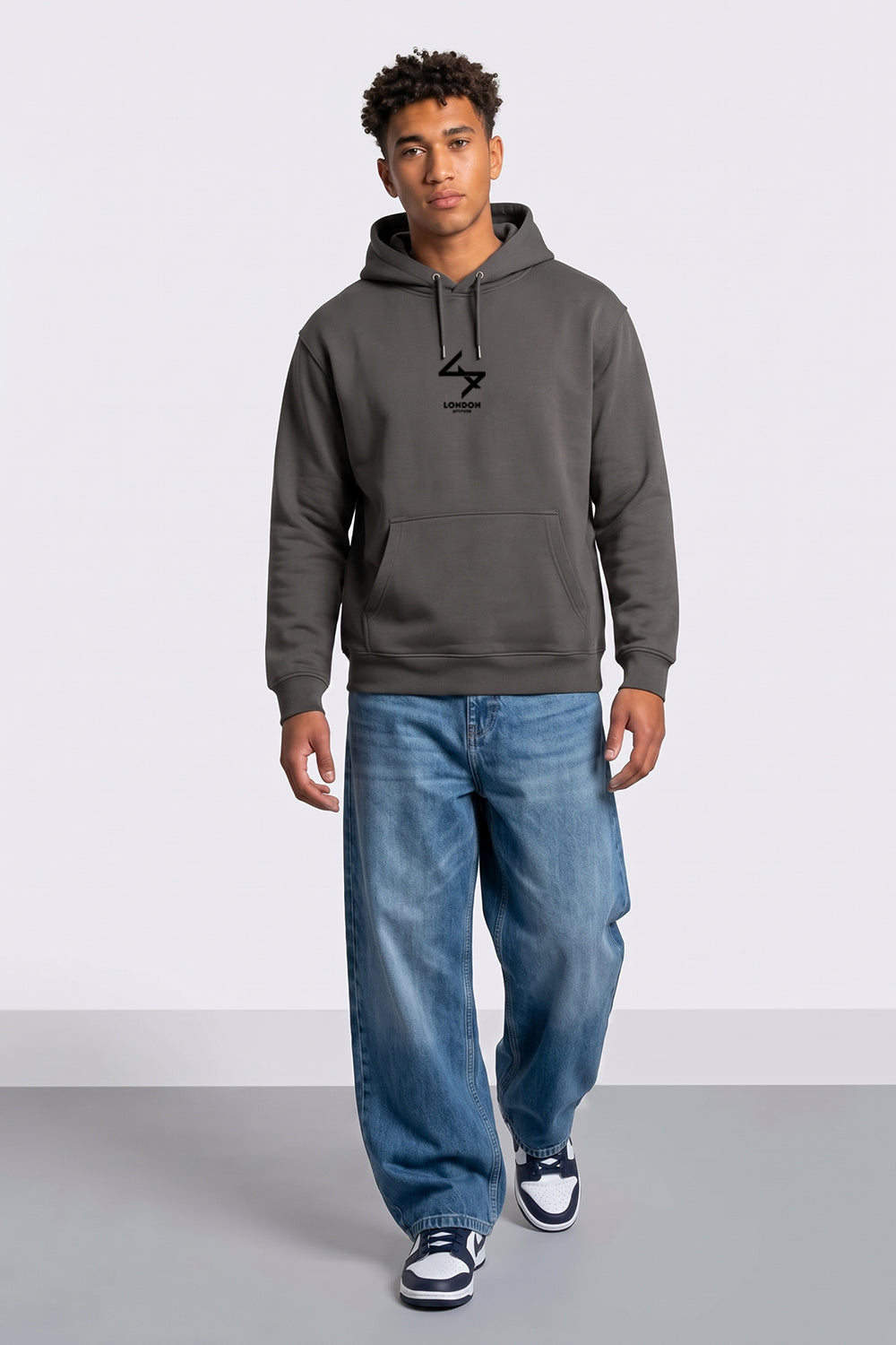 Relaxed Fit Japanese Inspired  Graphic Hoodie