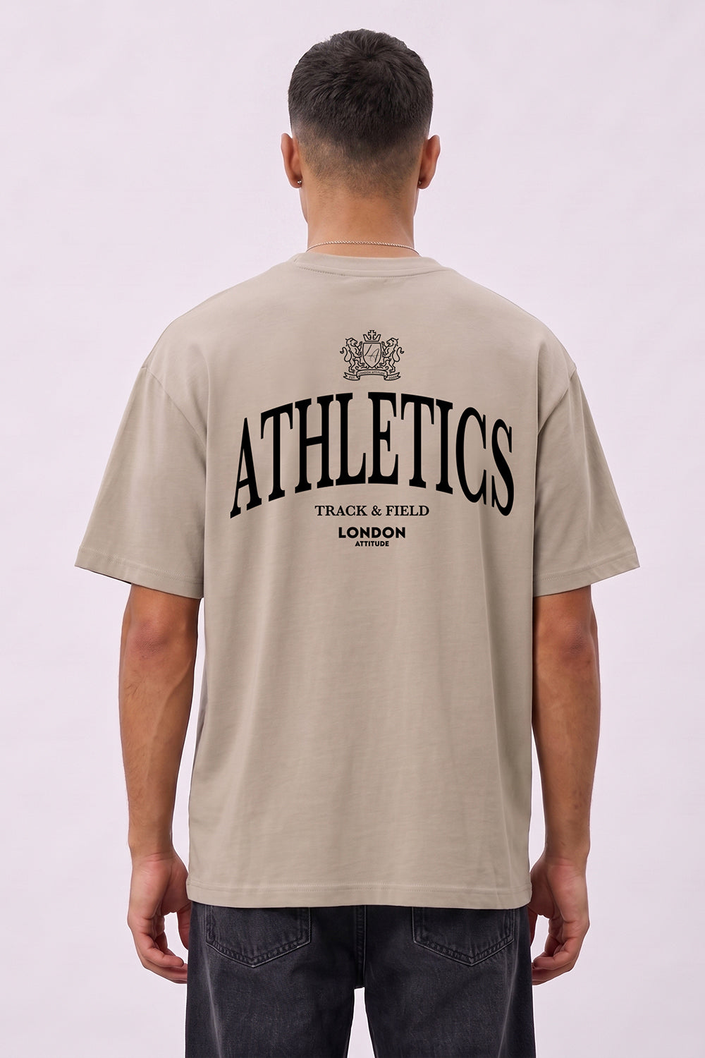 Athletics Premium Graphic T-Shirt in Black Print