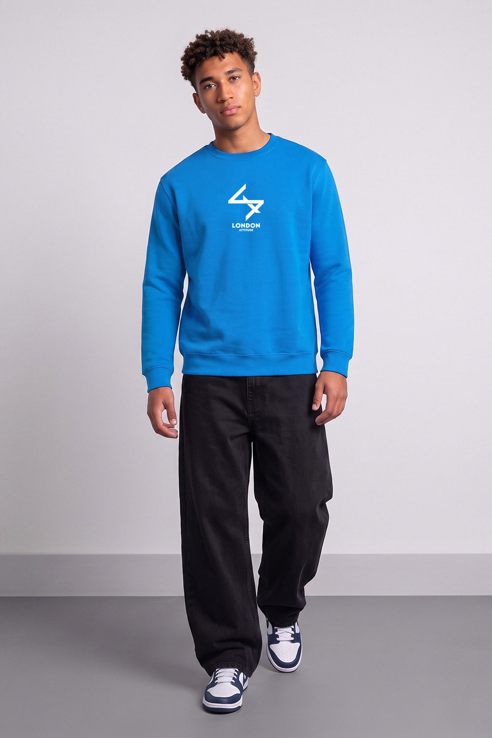 Relaxed Fit Japanese Inspired Graphic Sweatshirt