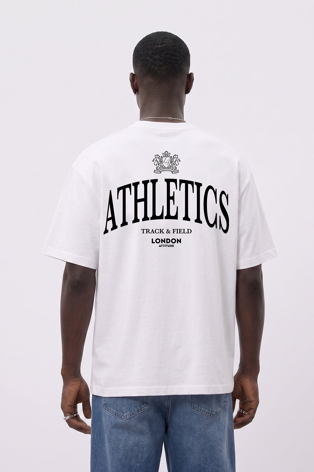 Athletics Premium Graphic T-Shirt in Black Print