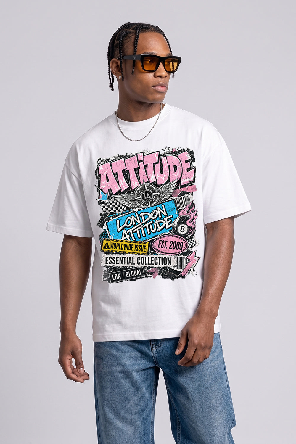 Retro Graphic Oversized Heavyweight Streetwear T-Shirt