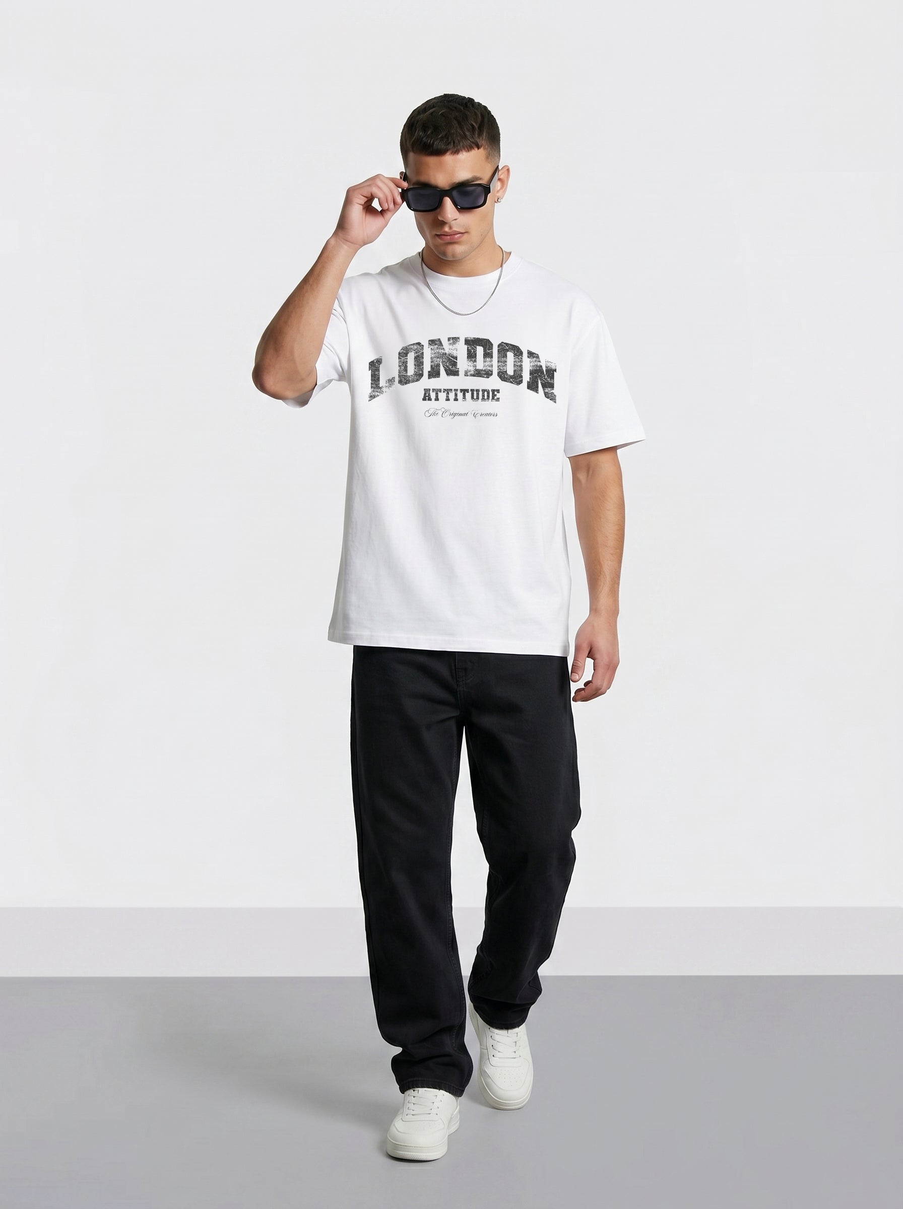 Original Creators Premium Organic Cotton T-Shirt with Vintage Black Logo