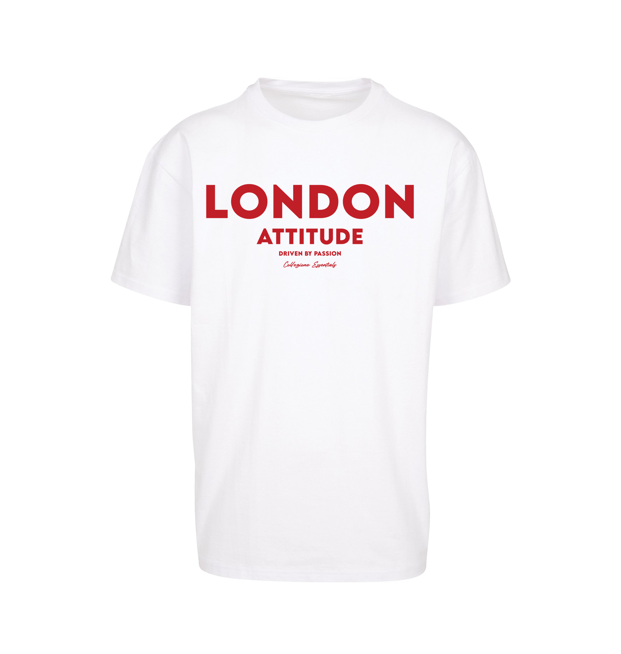 White Printed T-shirt Front