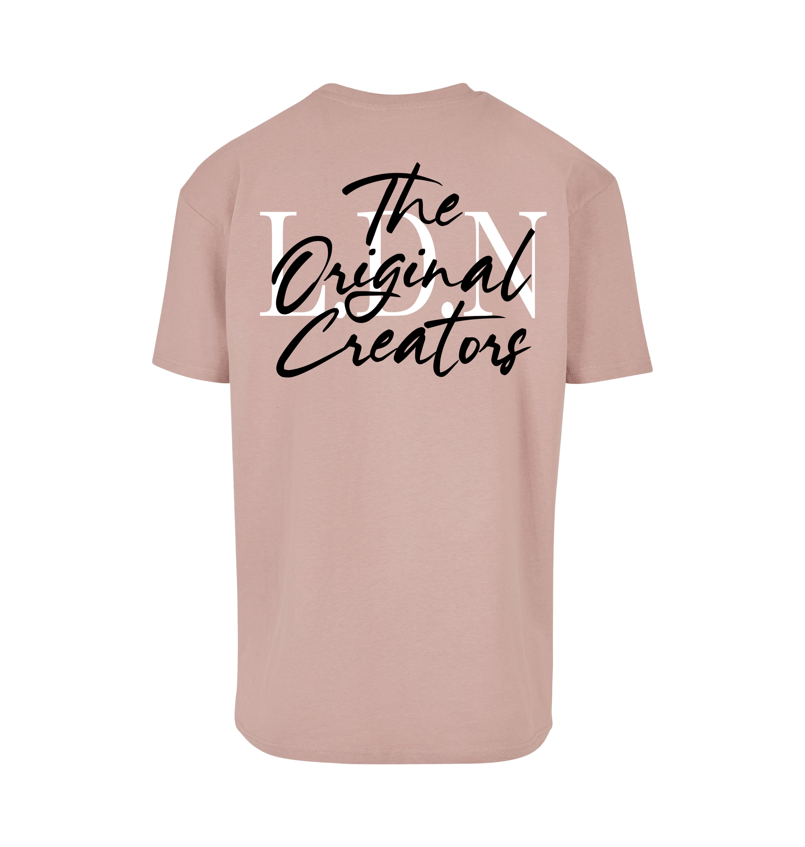 Dusk Rose Printed T-shirt Back