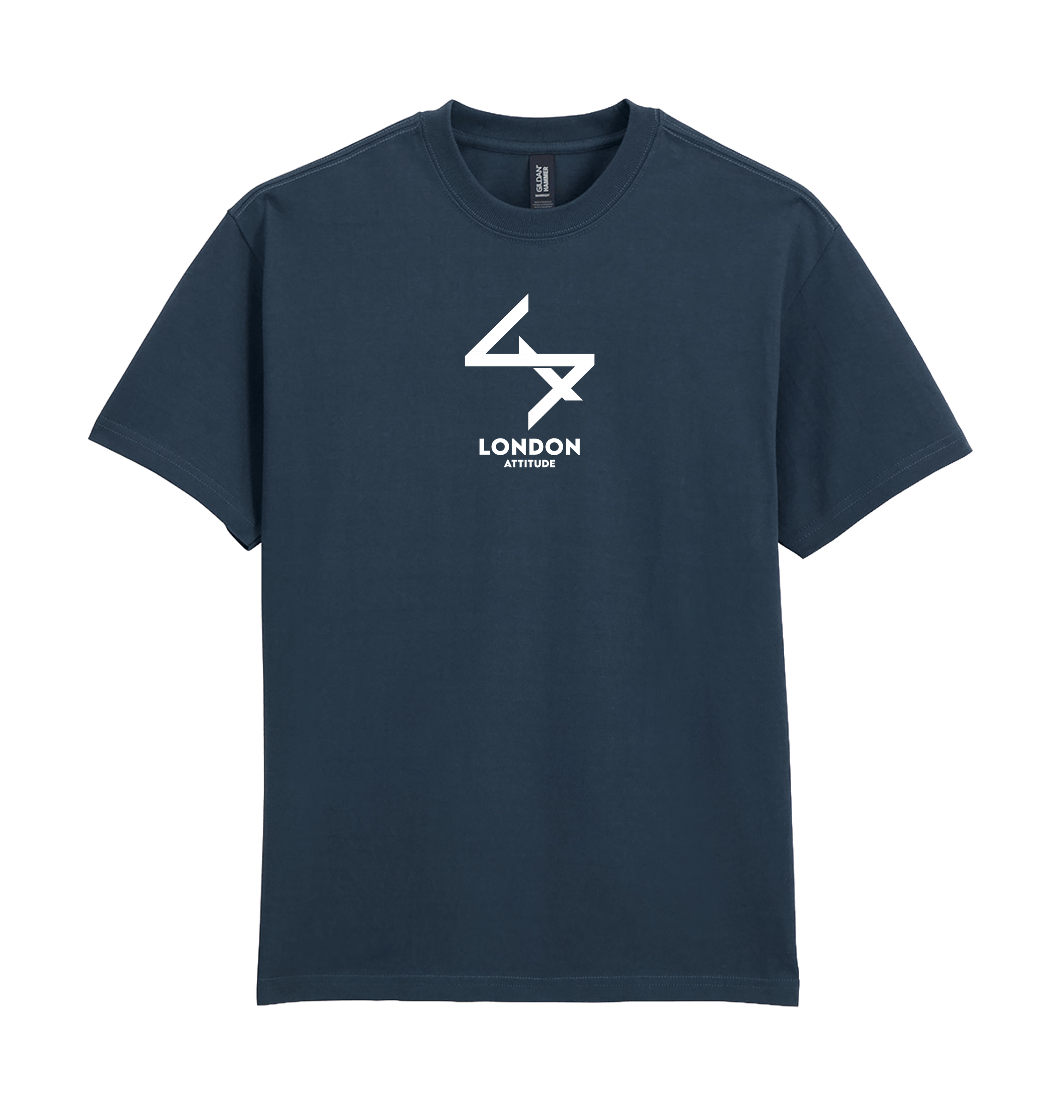 Blue Dusk Printed Premium T-Shirt Front