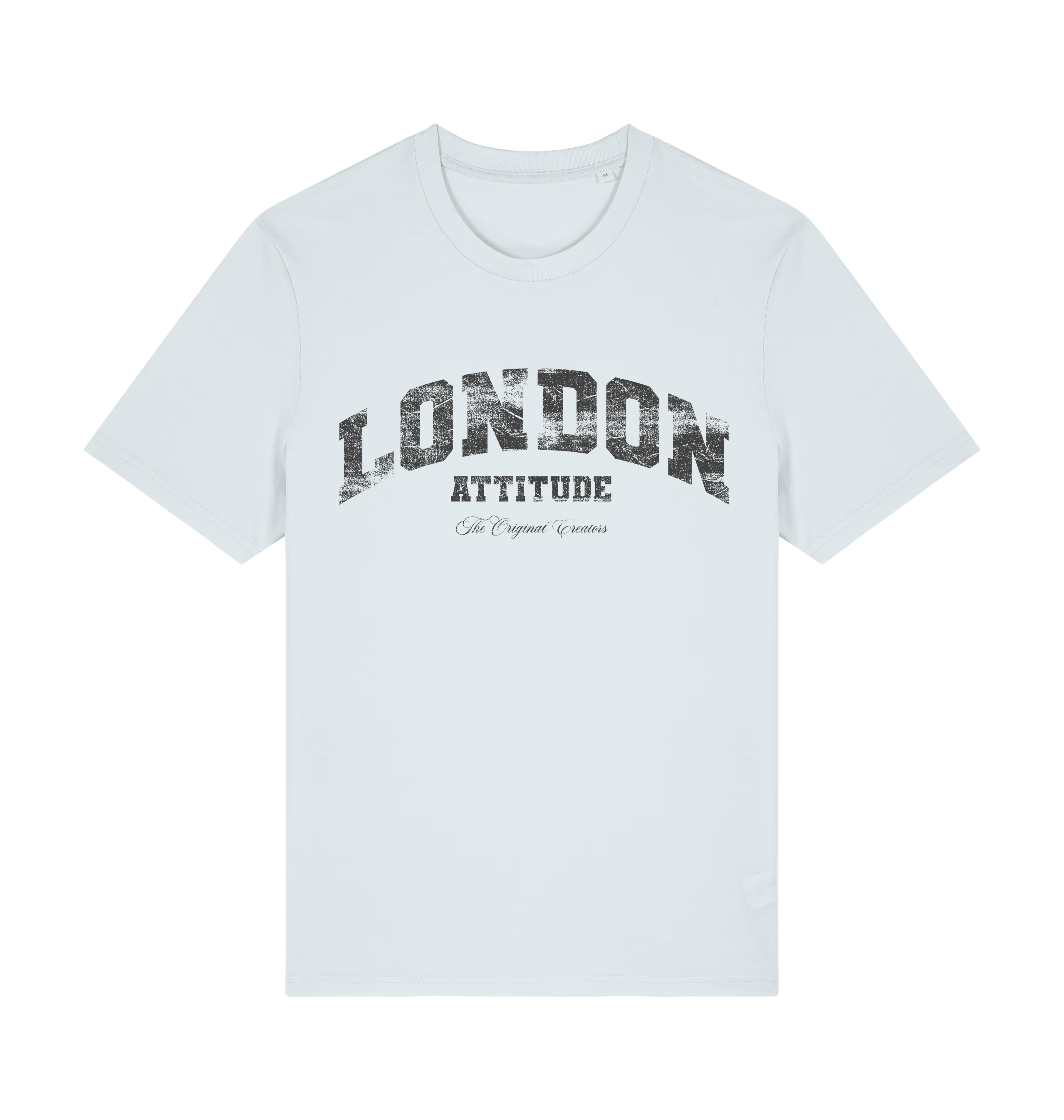 Blue Ice Printed T-shirt Front