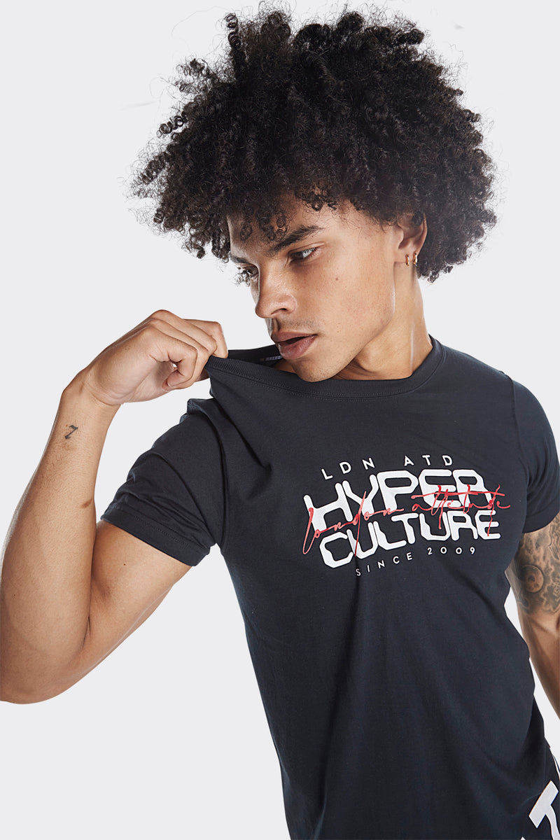 London Attitude 'Hyper Culture' Printed T-Shirt